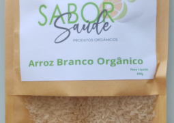 Arroz Branco Orgânico – 400g – Sabor Saúde