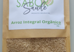 Arroz Integral Orgânico – 400g – Sabor Saúde