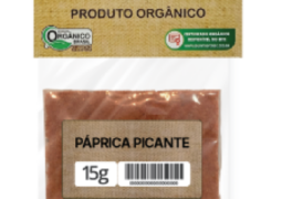 Tempero Páprica Picante Orgânica – 15g