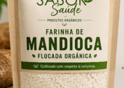 Farinha De Mandioca Flocada Orgânica – 300g